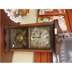 VINTAGE VERITAS 31 DAY WALL CLOCK - HAS KEY