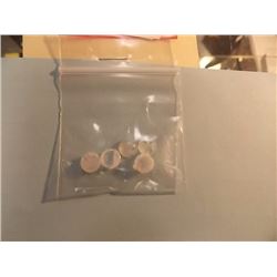 GEM STONES - WHITE - 5 TTL