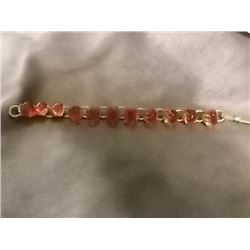 BRACELET - ORANGE BALTIC AMBER STONES?