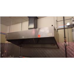 APPROX 8 FOOT LONG VENTILATION SYSTEM WITH FIRE SUPRESSION SYSTEM