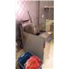 Image 3 : FRYMASTER DOUBLE BASKET NATURAL GAS DEEP FRYER UNIT WITH UTENSILS AS PICTURED