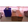 Image 1 : BOX OF 6 HAND TOWEL ROLLS, WATER JUG, AND BOX OF BAGS