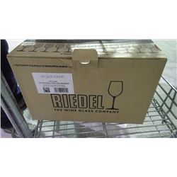 CASE RIEDEL 12 WINE GLASSES