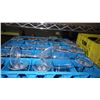 Image 3 : 3 TRAYS VARIOUS RIEDEL WINE GLASSES RED/WHITE FLUTE