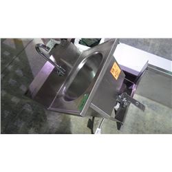 SMALL STAINLESS STEEL WALL SINK