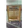 Image 1 : 8 SHELF WOODEN WINE RACK