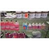 Image 1 : 4 JUGS POT AND PAN DETERGENT PLUS 5 SMALL JUGS DEBONAIRE FOAM AND RINZA JUG