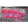 Image 2 : 4 JUGS POT AND PAN DETERGENT PLUS 5 SMALL JUGS DEBONAIRE FOAM AND RINZA JUG