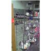 Image 2 : STAINLESS STEEL 5 SHELF SHELVING UNIT