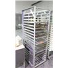 Image 1 : BAKERS RACK WITH 10 COOKIE SHEETS/BUN PANS