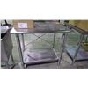 Image 2 : EAGEK STAINLESS STEEL 36" DOUBLE DECK TABLE