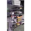 Image 1 : STAINLESS STEEL 6 SHELF RACK ON WHEELS