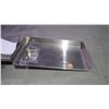 Image 1 : 3 PIECE STAINLESS STEEL ABOVE COUNTER RACKS 2 X 43", 1 X 30 " AND 56" STAINLESS STEEL SINK WITH COUN