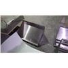 Image 3 : 3 PIECE STAINLESS STEEL ABOVE COUNTER RACKS 2 X 43", 1 X 30 " AND 56" STAINLESS STEEL SINK WITH COUN