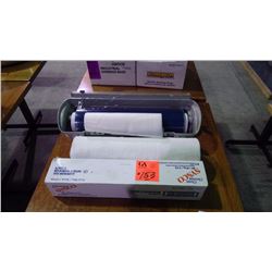 ALUM. FOIL/PLASTIC WRAP AND HOLDER AND ROLL OF CHEESE CLOTH
