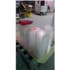 Image 2 : ASSORTED PLASTIC STORAGE TUBS