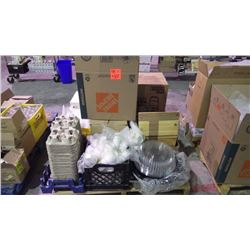PALLET OF PLASTIC SUPPLIES (TAKE OUT)