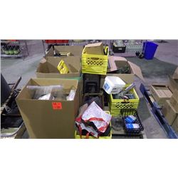 PALLET OF RESTAURANT CLEANING SUPPLIES