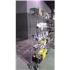 Image 2 : 5 SHELF STAINLESS STEEL SHELVING UNIT ON WHEELS