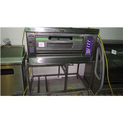 NELLS 54" PEO-2-PIZZA OVEN COMPUTER CONTROL ELECTRIC ON STAND WITH WHEELS