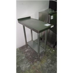 HEAVY DUTY STAINLES STEEL 15" WORK TABLE