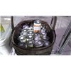Image 1 : ROW OF VARIETY OF CANNED GOODS