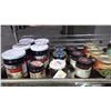 Image 2 : ROW OF VARIETY OF CANNED GOODS