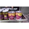 Image 6 : ROW OF VARIETY OF CANNED GOODS