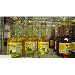 ROW OF MISC. VINEGARS AND OILS