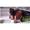 Image 3 : VARIETY OF CANNED GOODS/JARS OF GRAPE LEAVES