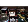 Image 5 : VARIETY OF CANNED GOODS/JARS OF GRAPE LEAVES