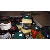 Image 6 : VARIETY OF CANNED GOODS/JARS OF GRAPE LEAVES