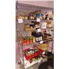 Image 2 : 6 SHELF STAINLESS STEEL SHELVING UNIT ON WHEELS