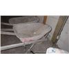 Image 10 : APPROX 42" POWER TROWEL AND TWO WHEEL BARROWS