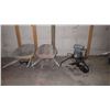 Image 1 : APPROX 42" POWER TROWEL AND TWO WHEEL BARROWS