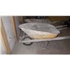 Image 9 : APPROX 42" POWER TROWEL AND TWO WHEEL BARROWS