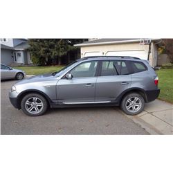 NO PST...10% BUYERS FEE TO A MAX OF 500...2005 BMW X3 3.0L XDRIVE VIN# WBXPA93435WD01659 AND 173019 
