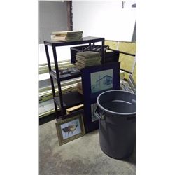 SHELVES/BREAD BOARDS/ANTIQUE PHOT FROM 1921 "BIRNEY'S HARDWARE" "DR. SCHULMAR AND DR. NEUMAN'S" OFFI