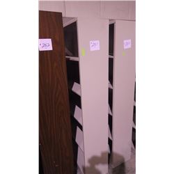 6 METAL SHELVING UNIT WITH ADJUSTABLE SHELVES