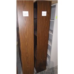 6 WOOD SHELVING UNIT WITH ADJUSTABLE SHELVES
