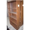 Image 1 : 6 WOOD SHELVING UNIT WITH ADJUSTABLE SHELVES