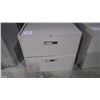 Image 1 : 2 DRAWER BEIGE LATERAL FILE CABINET