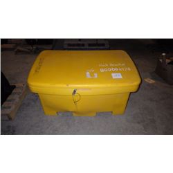 TOOL BOX CONTAINS ROCK BREAKER (DISASSEMBLED) W/NEW PARTS