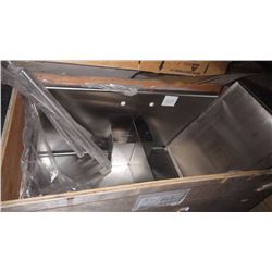 STAINLESS STEEL DOUBLE SINK - NEW