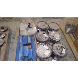 PALLET OF PAILS OF LOCTITE HIGH IMPACT WEAR COMPOUND