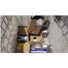 Image 2 : PLASTIC TUB W/MISC. AUTOMOTIVE PARTS