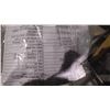 Image 3 : PLASTIC TUB W/MISC. PLATES/SHAFTS PLUS HEAVY IRON