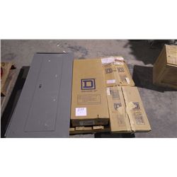 PALLET OF SQUARE D ELECTRICAL BOXES