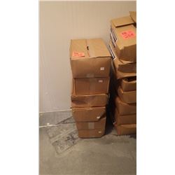 SIX 4.54 KG  BOXES OF MARQUE JULIA BRAND GRATED CHEDDAR CHEESE PRODUCT
