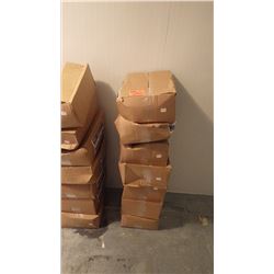 SEVEN 4.54 KG  BOXES OF MARQUE JULIA BRAND GRATED CHEDDAR CHEESE PRODUCT